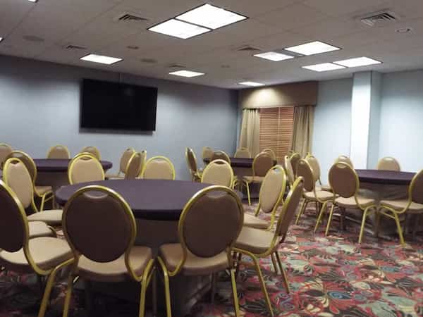 banquet setup of meeting space