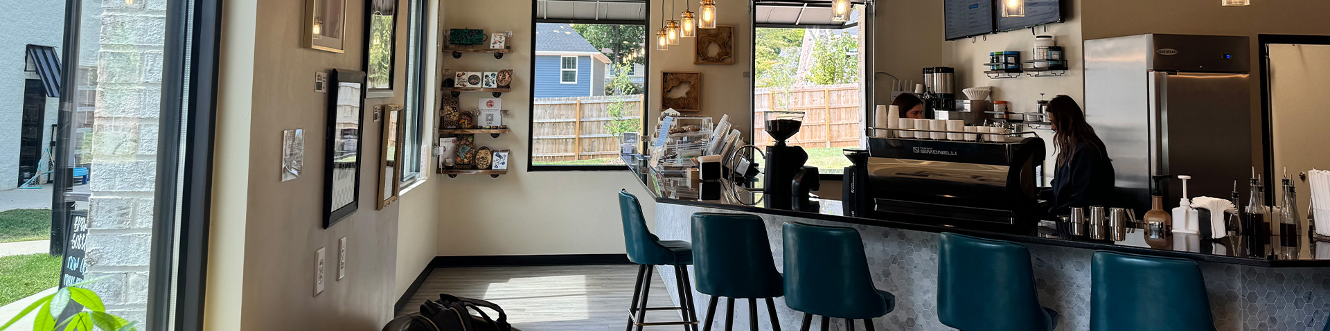 coffee shop interior