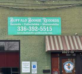 store sign and exterior