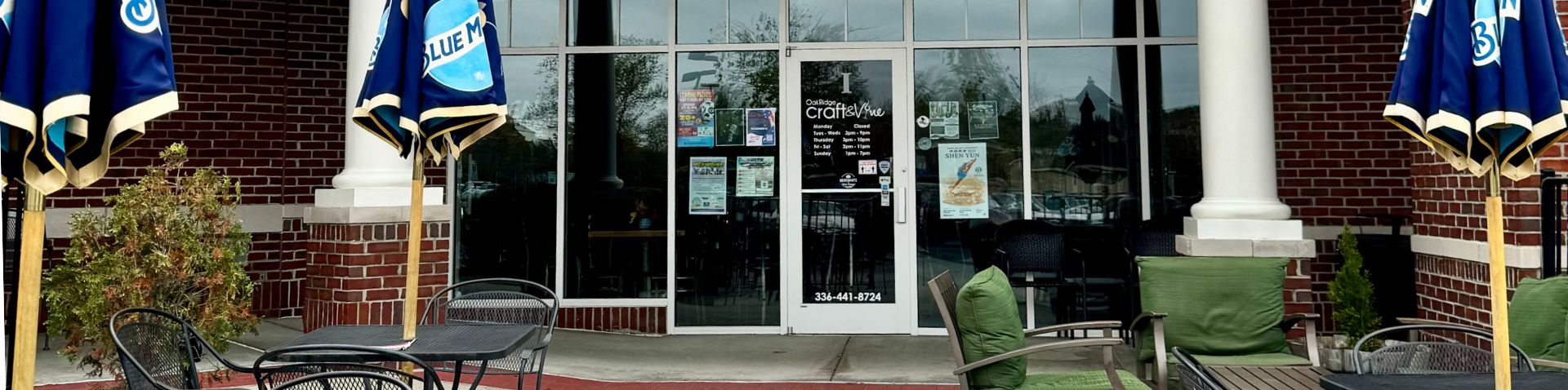 exterior and patio seating