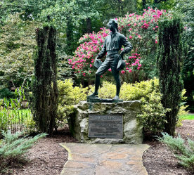 student statue