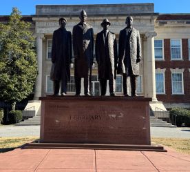 Monument of the A&T four