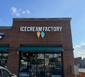 Ice Cream Factory exterior/entrance