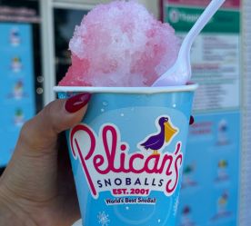 close-up of shaved ice