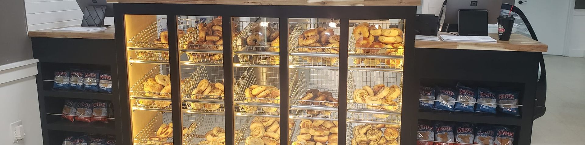 bagel display