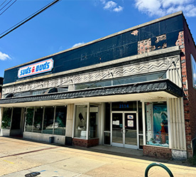 laundry mat exterior