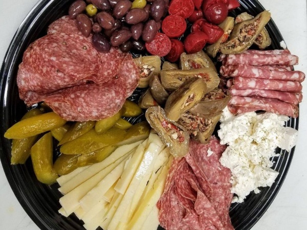 Meats, cheese and pickles