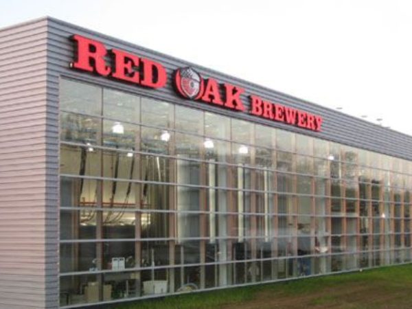 outside the brewery